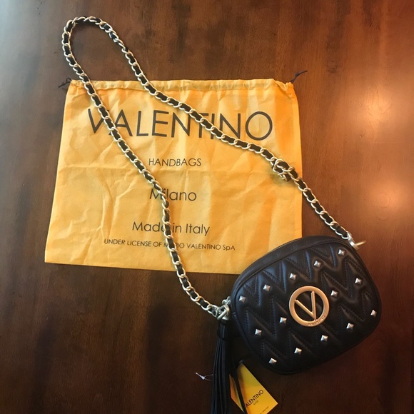 Mario Valentino Handbags - NWT Studded Crossbody/Clutch